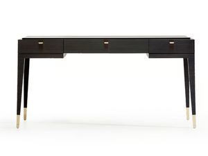 DIMITRI - Wooden writing desk with drawers _ OPERA CONTEMPORARY